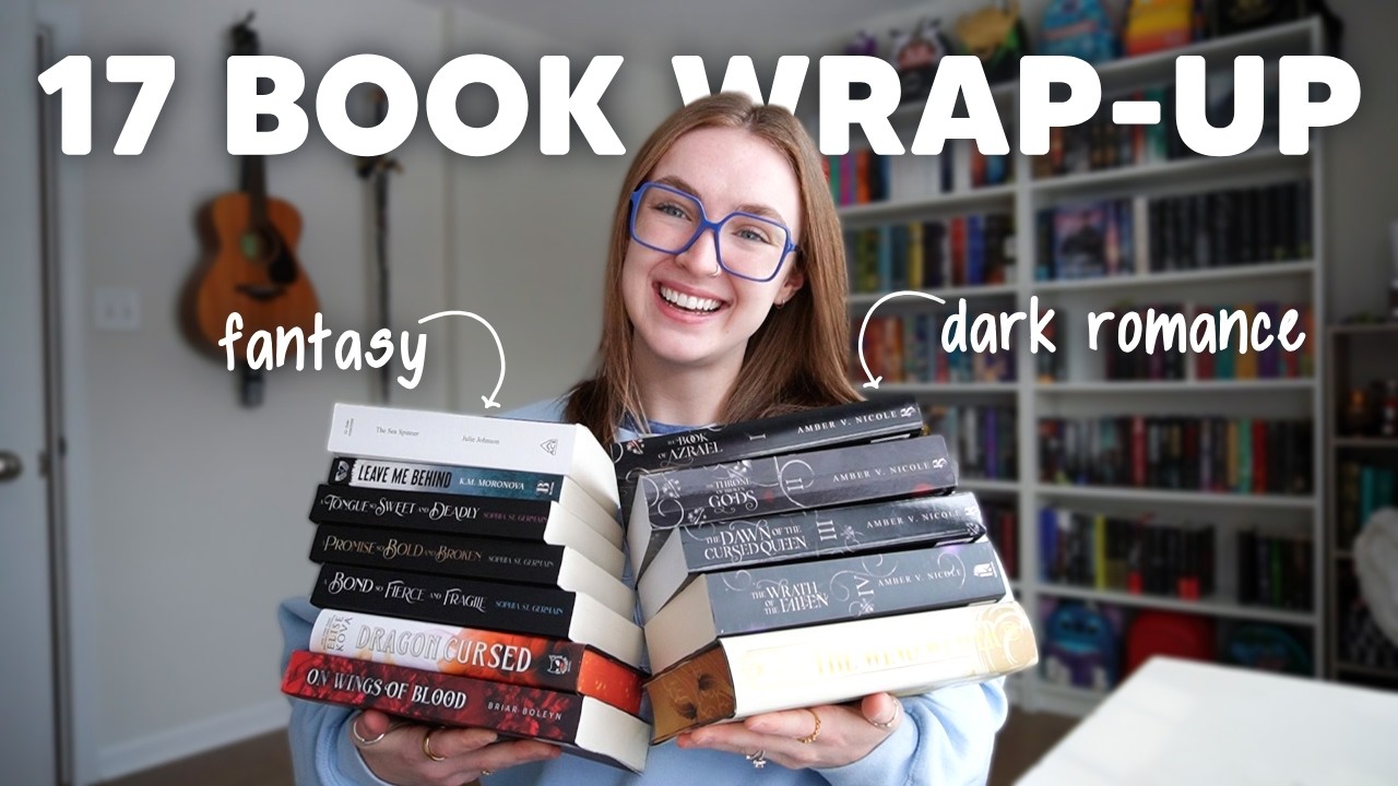 Should you read the 17 books I picked up in December and January? (fantasy and dark romance)