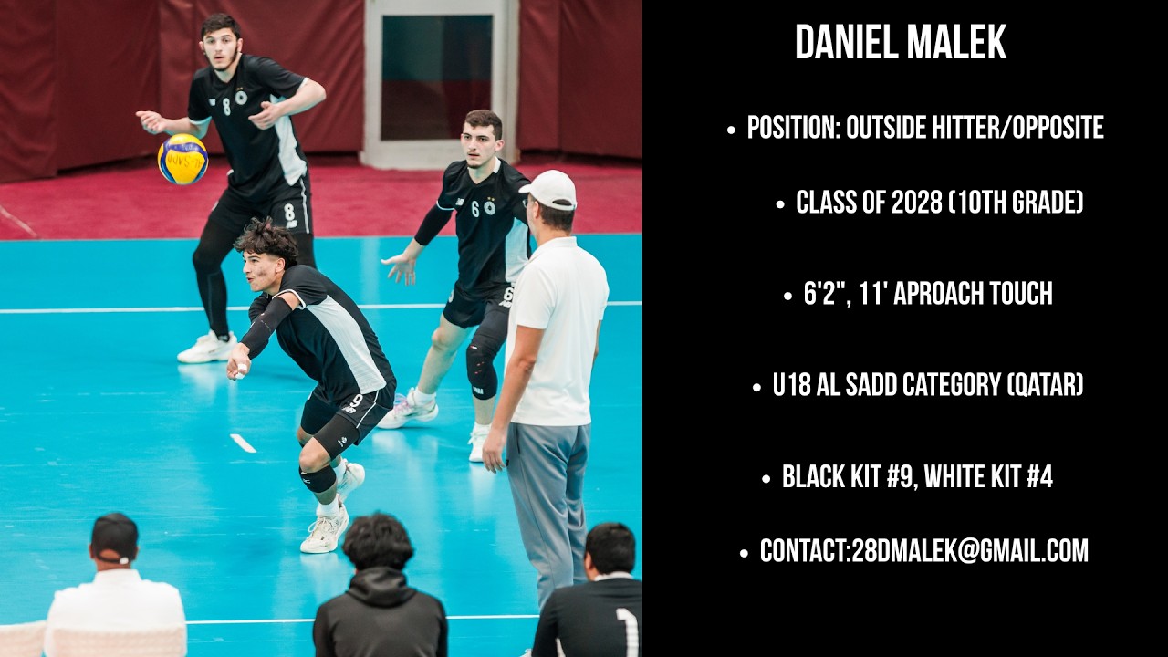 Daniel Malek 10th Grade League Highlights (Volleyball)