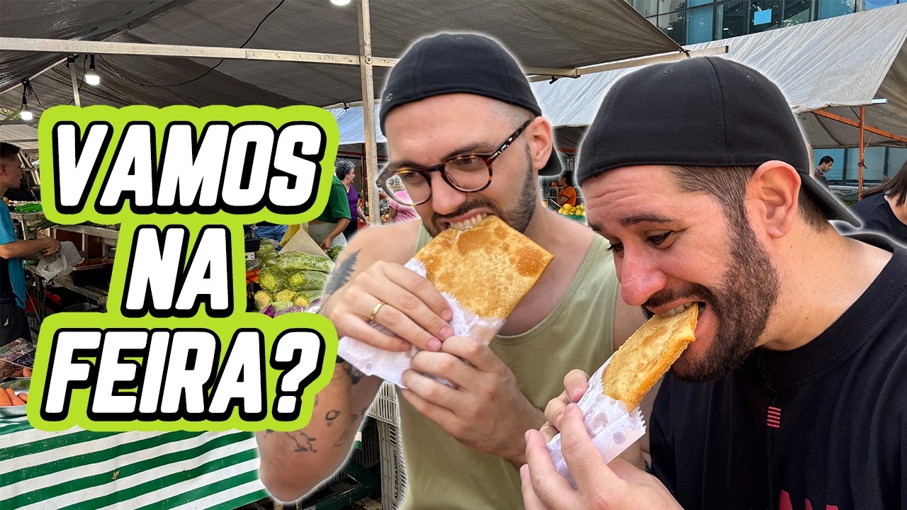 FOMOS NA FEIRA COM NOSSO CARRINHO NOVO