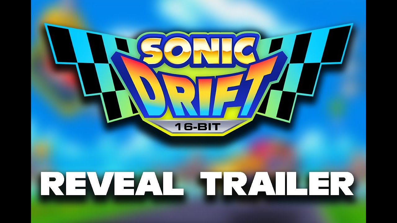 SONIC DRIFT 16-BIT - (REVEAL TRAILER)