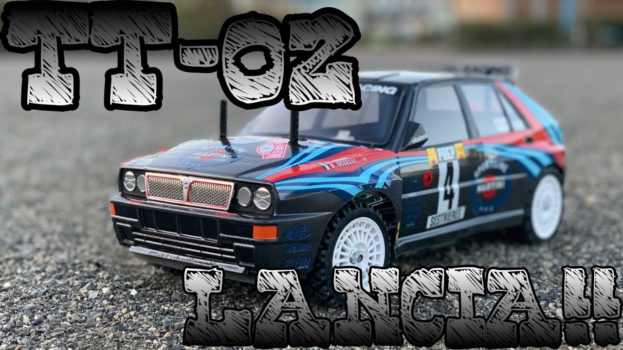 【タミヤRC】ＴＴ－02ランチア　デルタ　インテグラーレ！！！ほぼほぼどノーマルで走らせたらどんな感じ！？！？