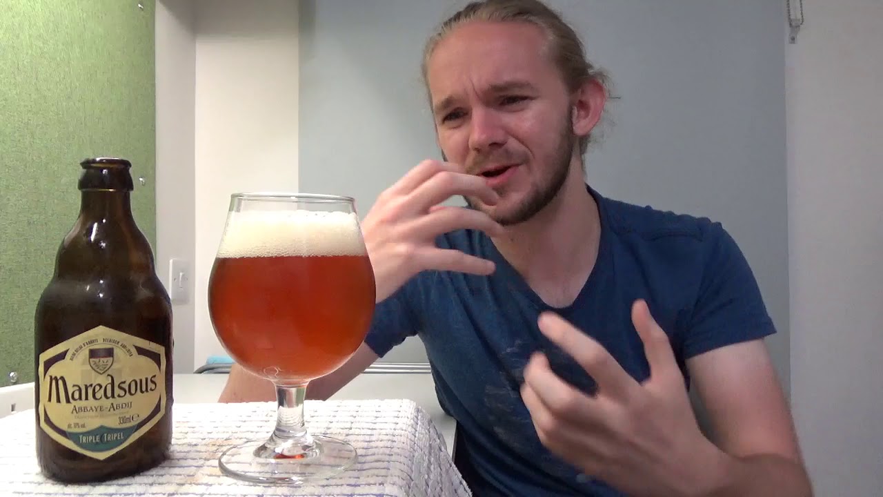Beer Review #1292: Brouwerij Duvel Moortgat - Maredsous Tripel (#Belgium) #Beer #CraftBeer