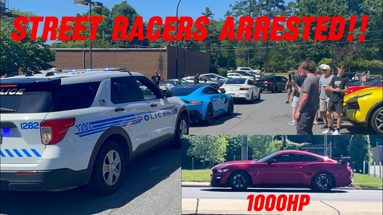Lamborghini Charlotte | Exotics & Espresso | STREET RACERS ARRESTED