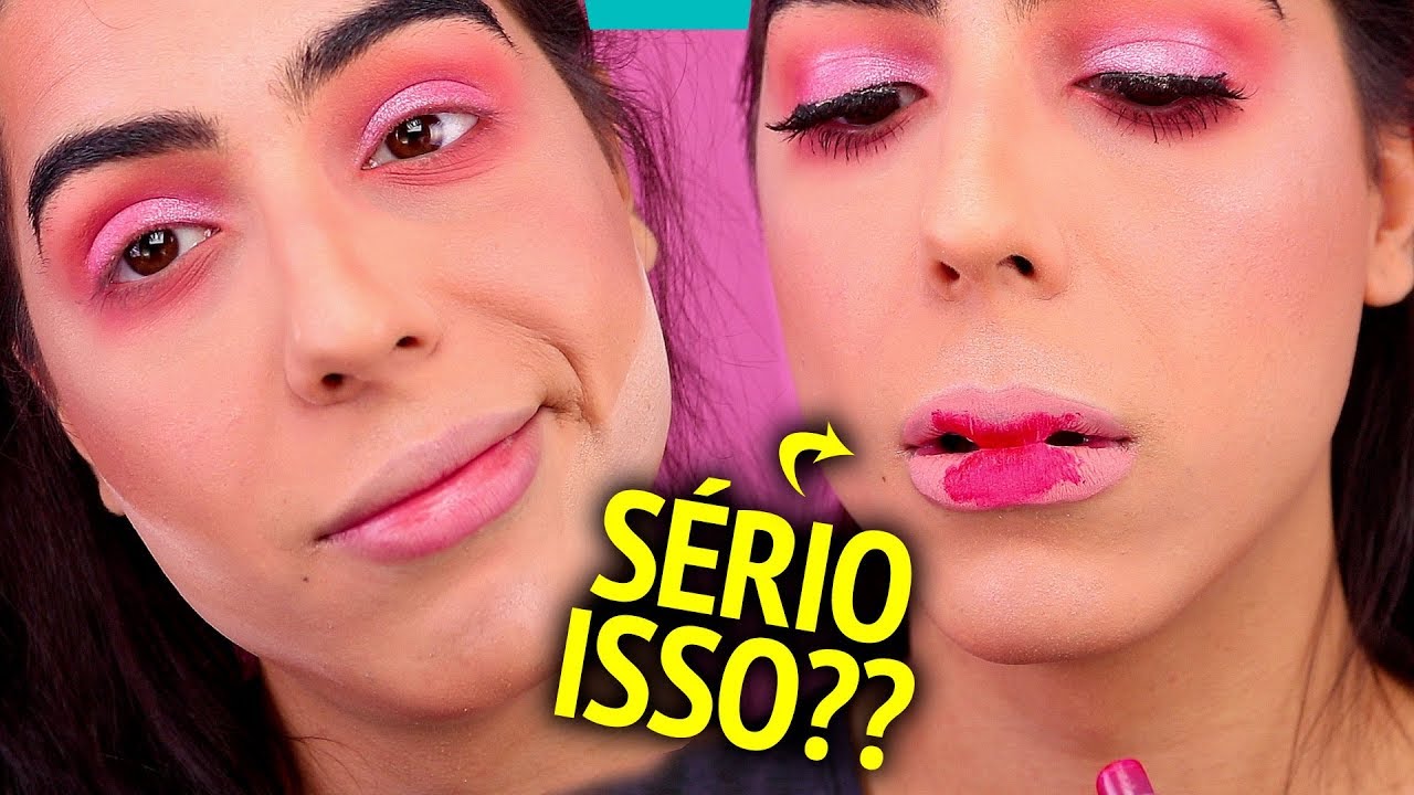Maquiagem completa usando produtos da CHINA ❌