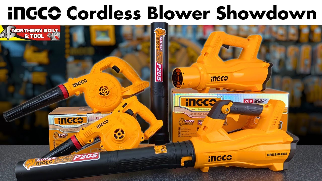 Which One Should You Buy? Ingco Cordless Blower 20V Showdown - Review and Test