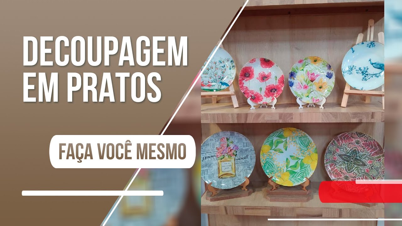 Aprenda como deixar seus pratos mais bonitos com a técnica da decoupagem!