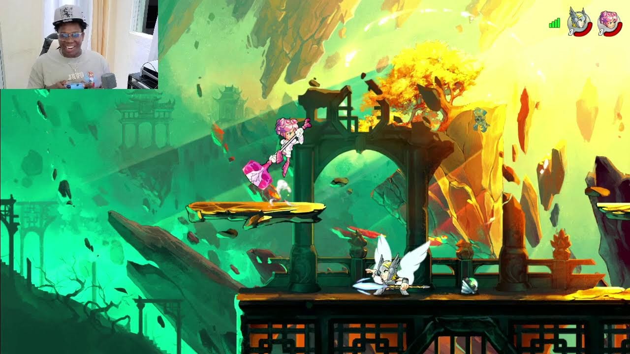 para no perder la racha en Brawlhalla