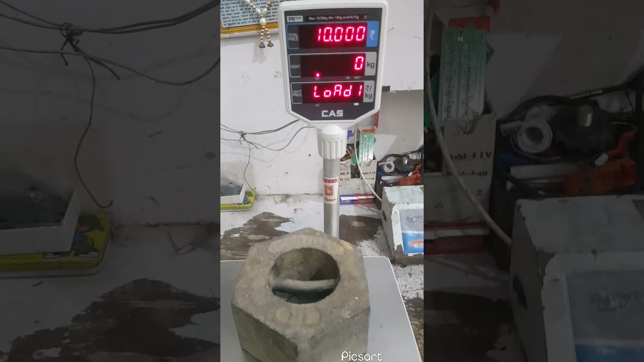 CAS PR PLUS 30 kg calibration