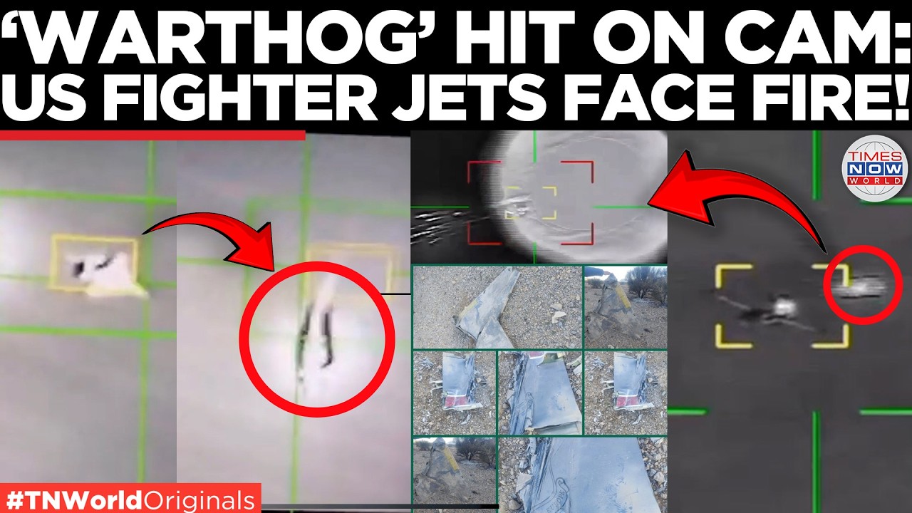US WARPLANES TARGETED: A-10 Aircraft Shot Down Near Strait Of Hormuz, Rescue Ops Underway