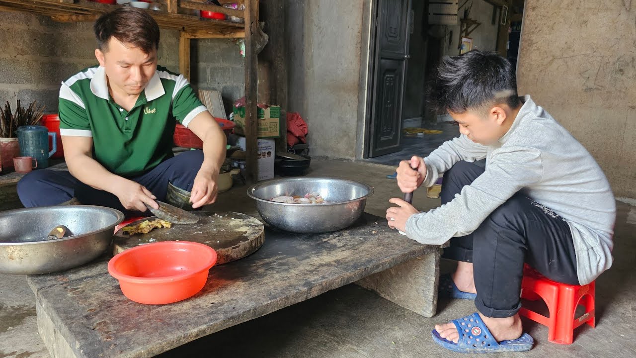 4 Anh Em Team Nguyễn Tất Thắng Hội Tụ Nấu Cơm Tr&ecirc;n Bản L&agrave;m Đường L&ugrave;ng Pục Do Chị Th&ocirc;n Ở &Uacute;c T&agrave;i Trợ