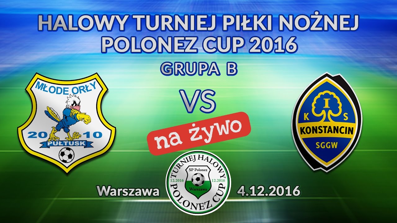 Młode Orły Pułtusk II – KS Konstancin I. Polonez CUP 12.2016.