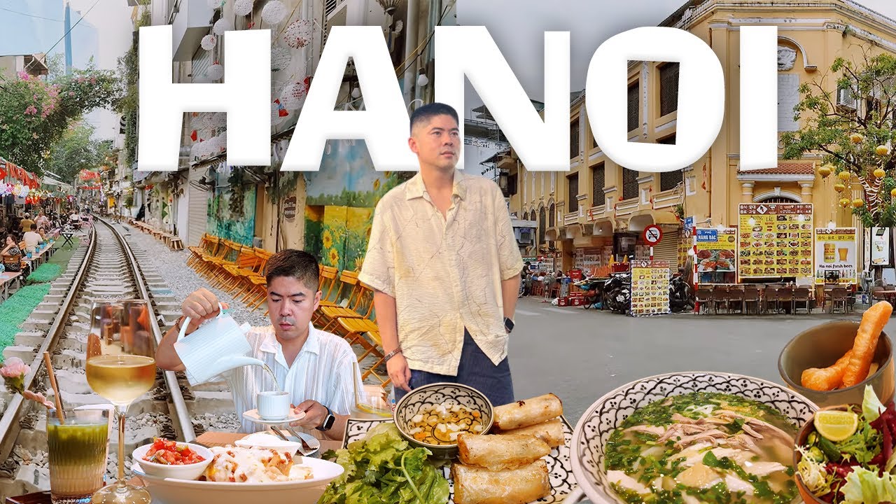 Exploring Hanoi Vietnam 🇻🇳 Hotels and Food Adventure, Train Street & Old Quarter