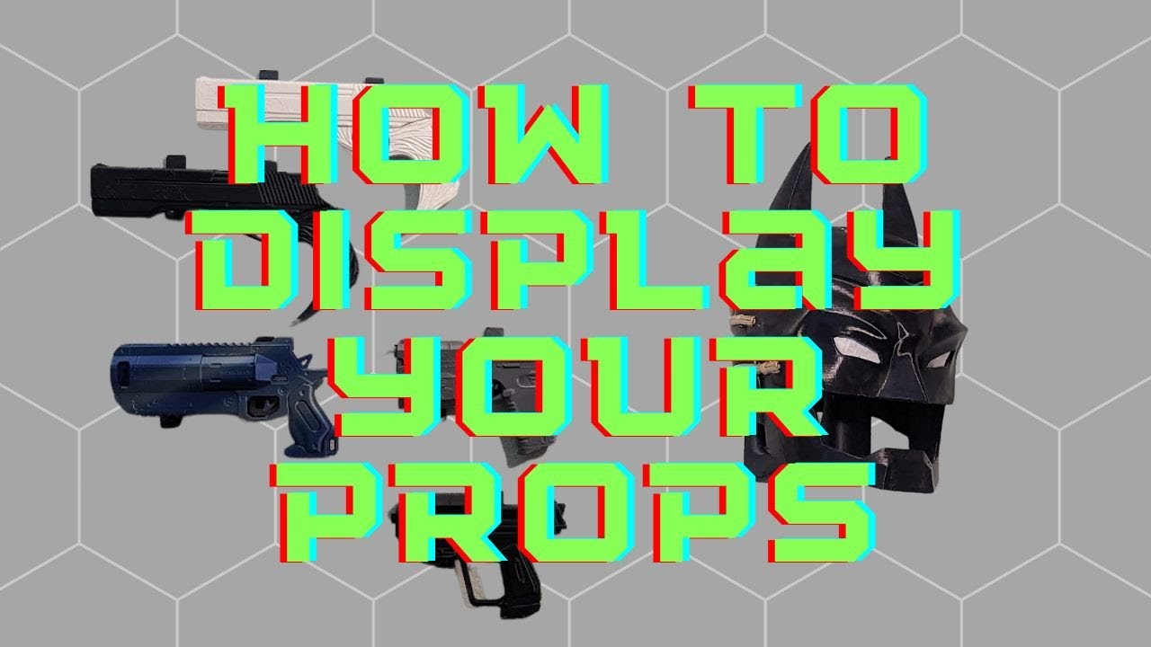 Easiest Way to Display Your Props and Helmets