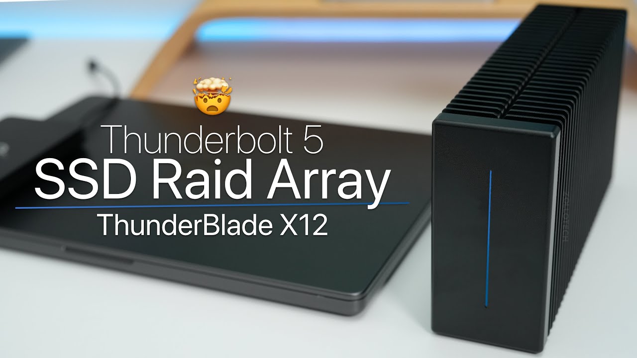 This is Epic! TB5 SSD Raid is 🤯 - Huge Storage! 12-192TB