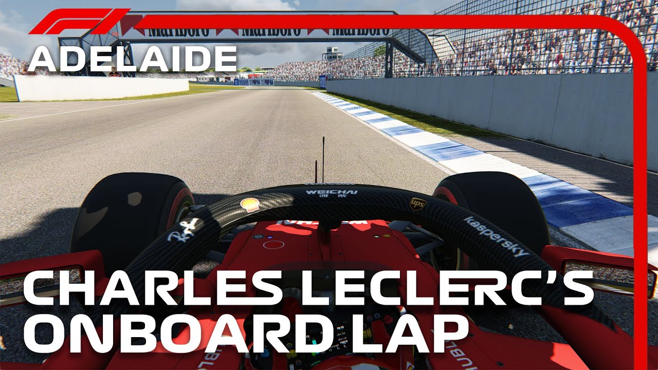 F1 2020 Adelaide Street Circuit | Charles Leclerc Onboard | Assetto Corsa