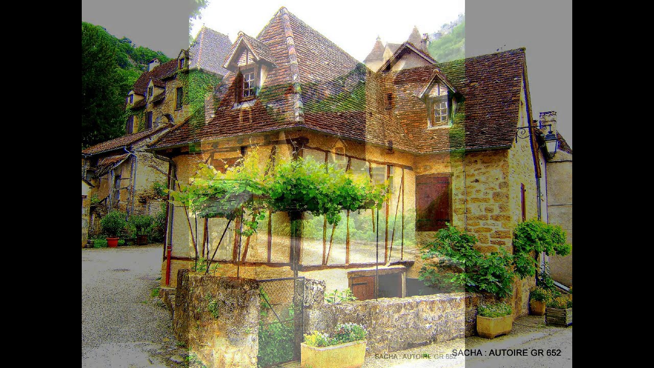 Figeac , Rocamadour , Autoire , Moulin Cougnaguet ( GR 6 , GR 652)