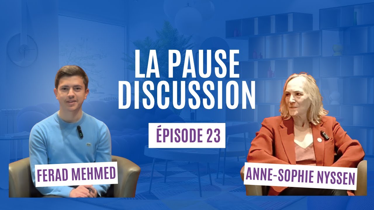 La pause discussion | Anne-Sophie Nyssen - rectrice de l'Université de Liège