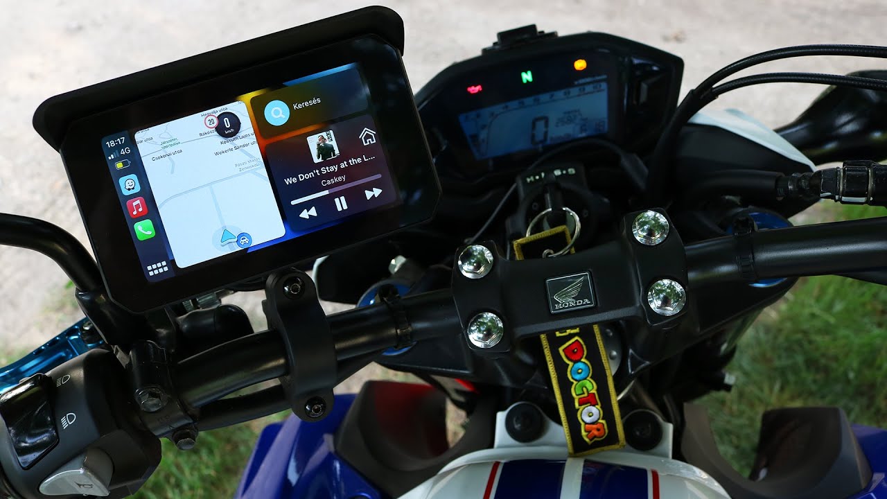 Honda CB500F - CarPlay / Android Auto Display Installation