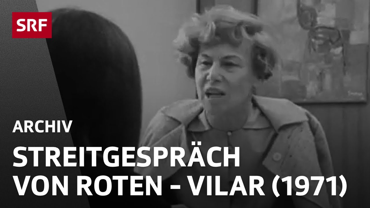 Streitgespräch Iris von Roten mit Esther Vilar (1971) | Geschichte Feminismus | SRF Archiv