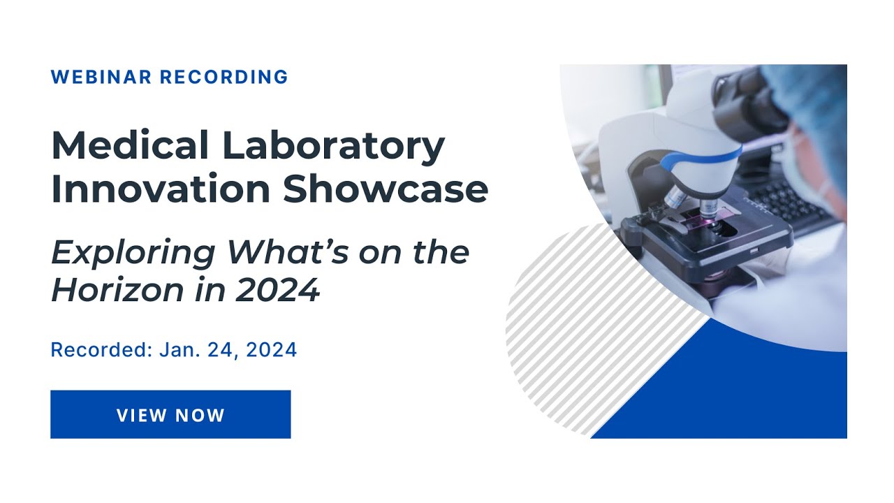 2024 Medical Laboratory Product Innovation Showcase