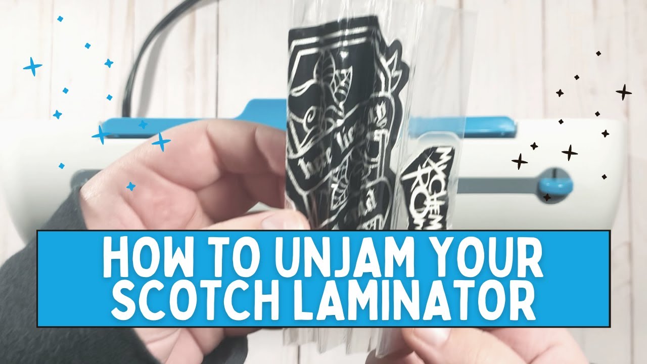 How to Unjam Your Scotch TL-906 Laminator
