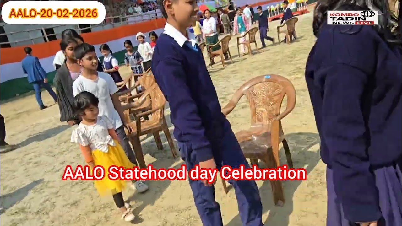 @40th Statehood day celebration//AALO WEST SIANG AR.P INDIA// MINDO LOYI DC AALO