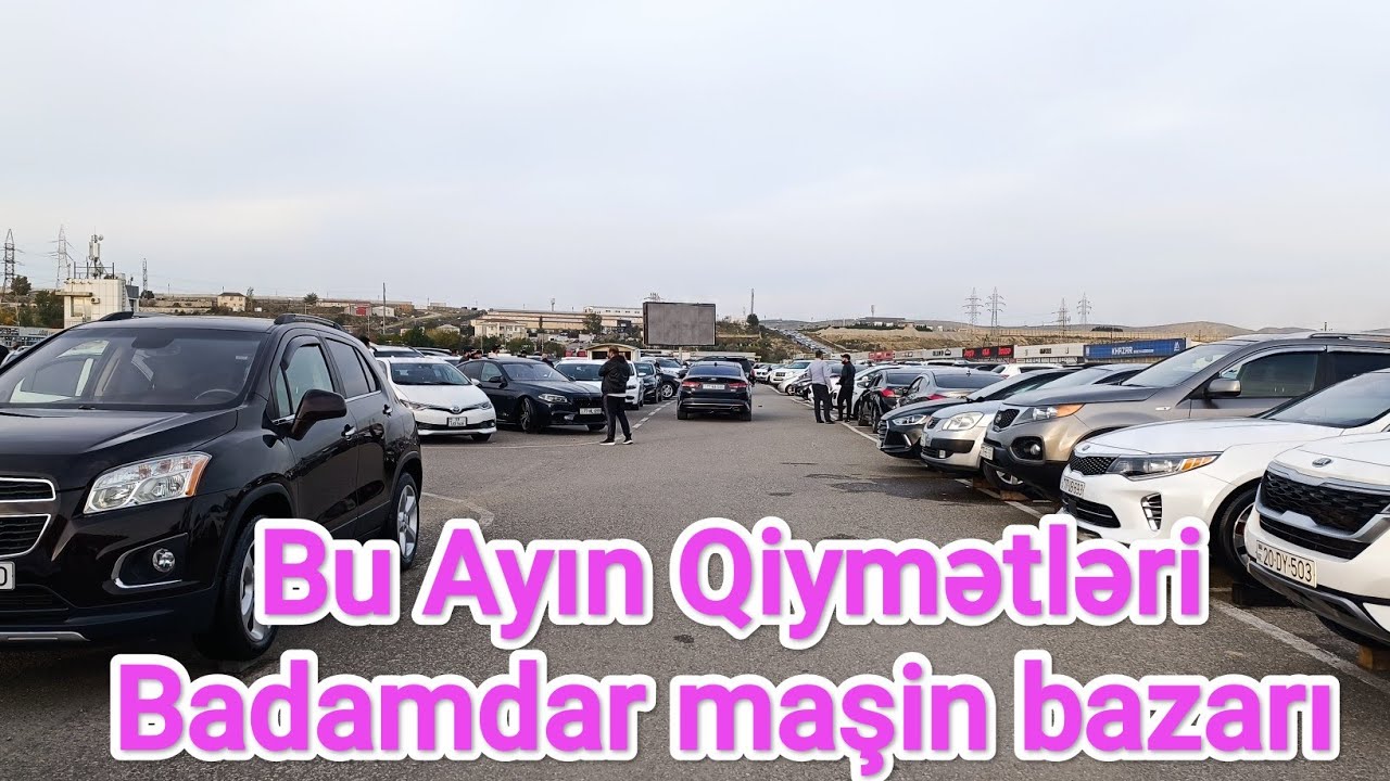 Bu Ayın Qiymətləri.Badamdar maşin bazarı.Prado Trax.Sonata.Camry.Honda CRV.Hunday İ30.