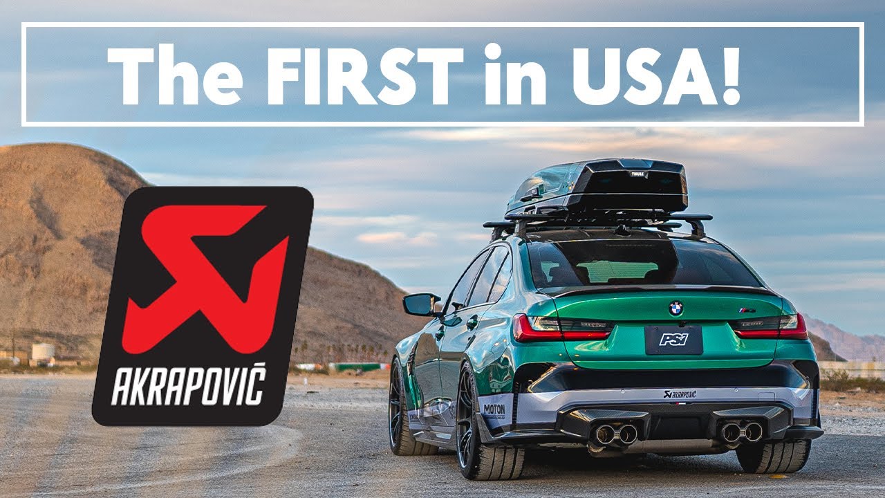 The FIRST Akrapovič G80 M3/G82 M4 Exhaust in the USA! Sound Clips, Comparison and Drive-bys!