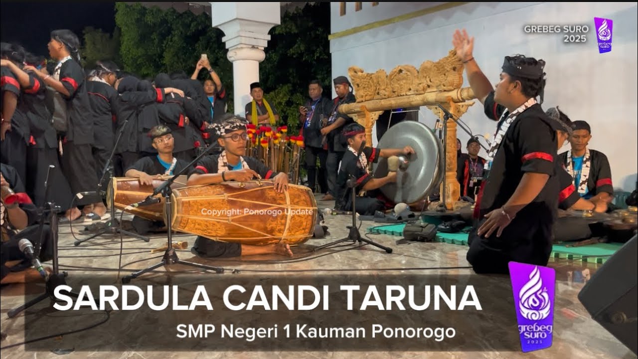 SARDULA CANDI TARUNA SMPN 1 Kauman Ponorogo FESTIVAL REOG REMAJA XXI - GREBEG SURO 2025