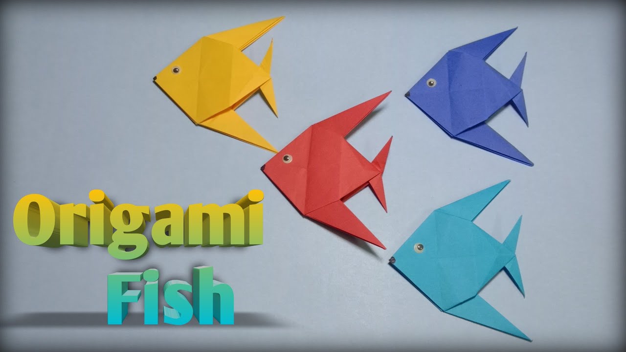 Origami Fish l How To Make A Paper Fish