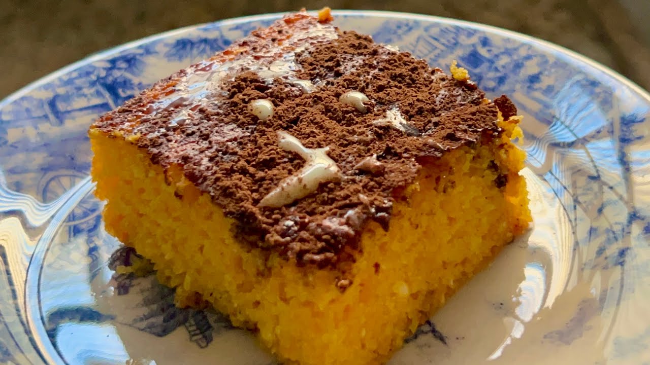 AS VISITAS NÃO VÃO ACREDITAR DO QUE É FEITO ESSE BOLO! SEM FARINHA DE TRIGO! BOLO GRANDE FOFINHO