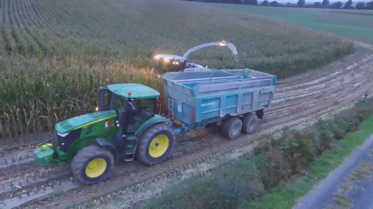 [GoPro & Dji] Ensilage de ma&iuml;s 2017 | Claas | ETA  Agri-Trans |