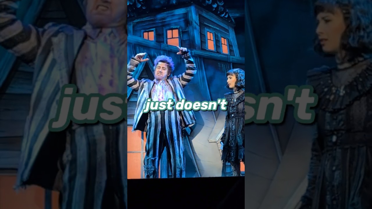 Мы не такие уж и разные! 🪲 &mdash; Beetlejuice Musical Australia &mdash; Эдди Перфект, Карис Ока