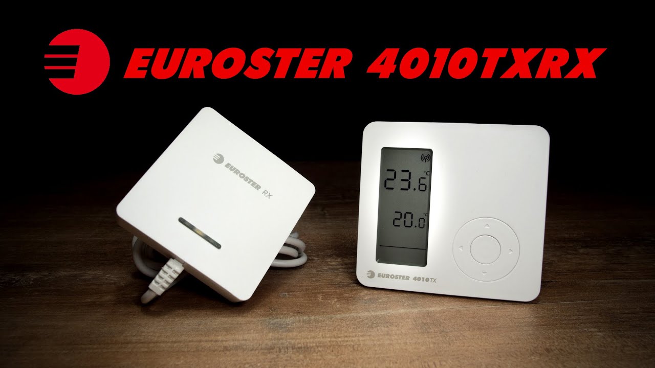 Euroster 4010 TXRX - Wideoinstrukcja regulatora temperatury