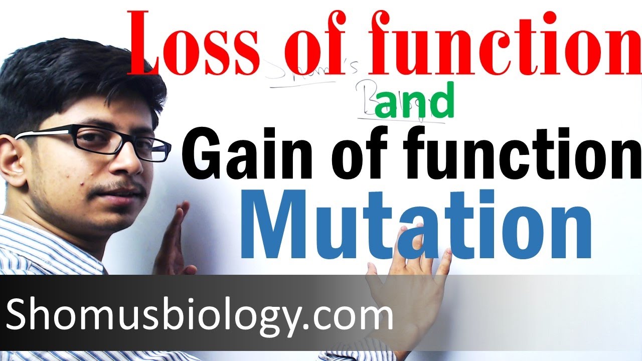 Loss of function and gain of function mutation | oncogenes and tumor suppressor genes