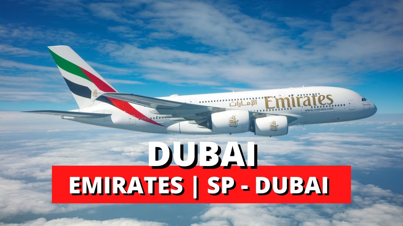 O MAIOR AVIÃO DO MUNDO - EMIRATES A380 DE SP PARA DUBAI | 14H DE UM VOO DIRETO