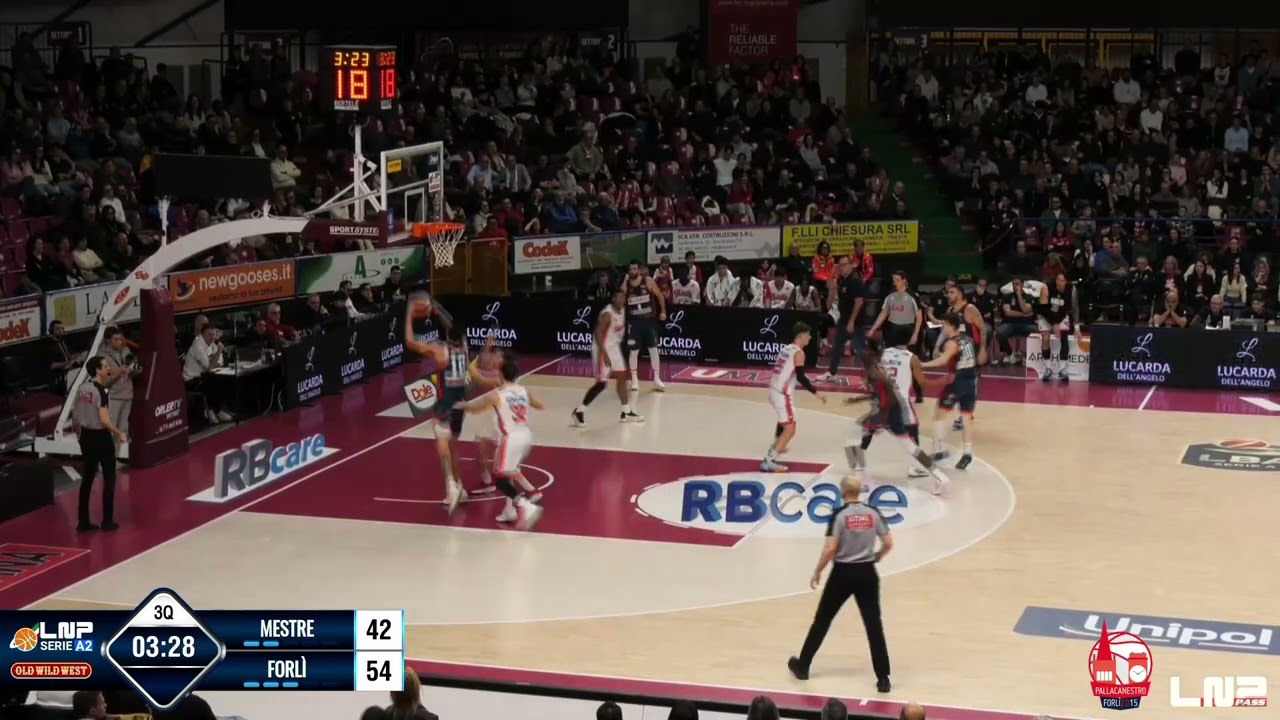 Basket Mestre - Unieuro Forlì | Hihglights