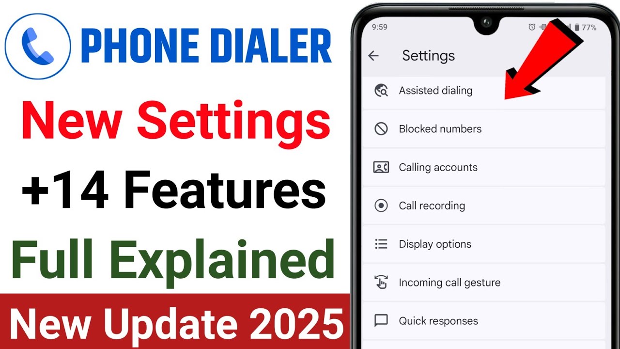Google Dialer New Update Feature 2025 | Google Dialer New Interface | Google Dialer New UI