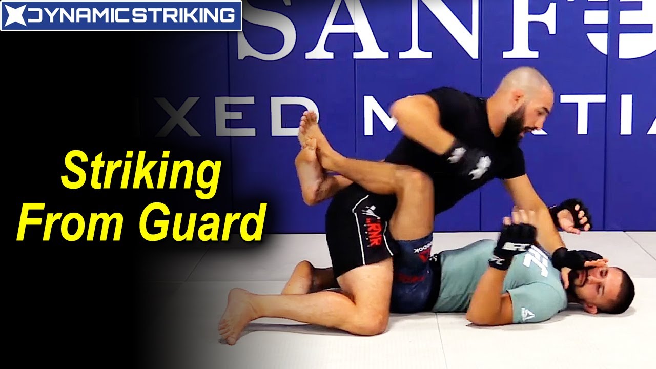 Striking from Guard by Jared Gordon