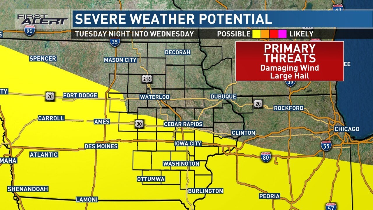 First Alert Forecast: Tuesday, July 11, 2023