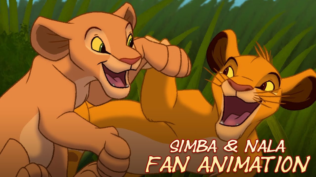Simba & Nala Play Animation
