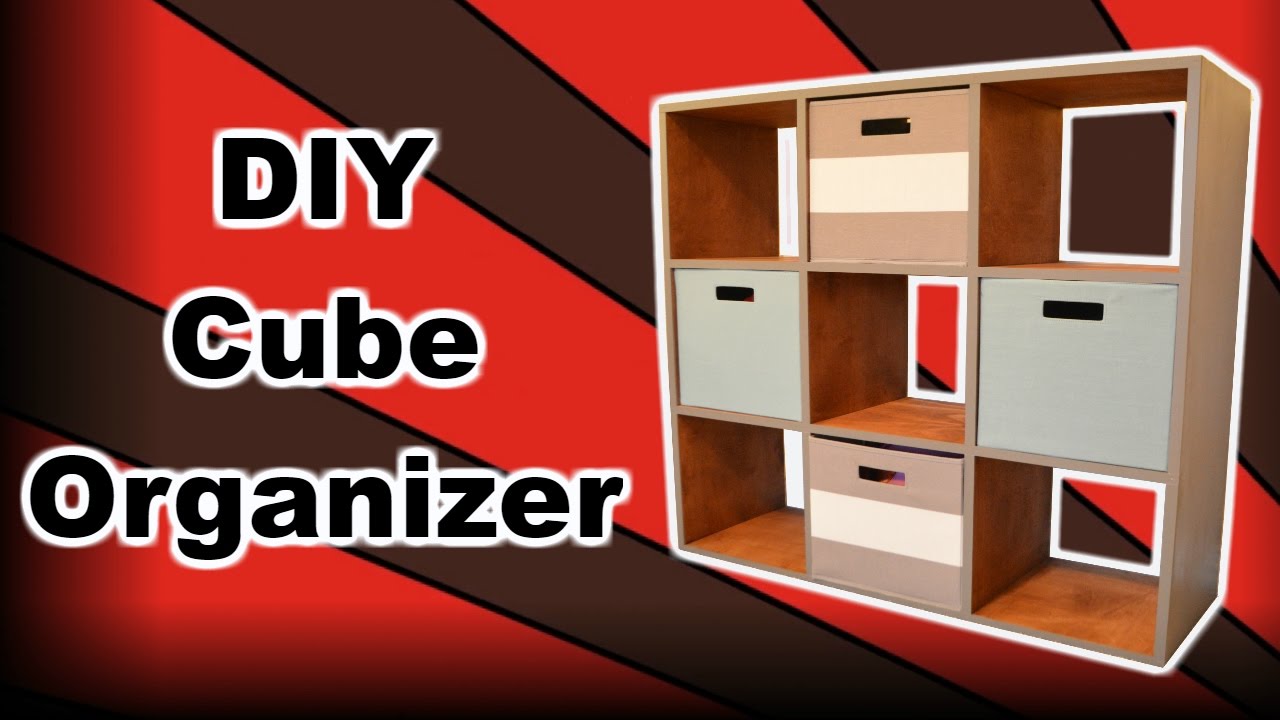 DIY Cube Organizer