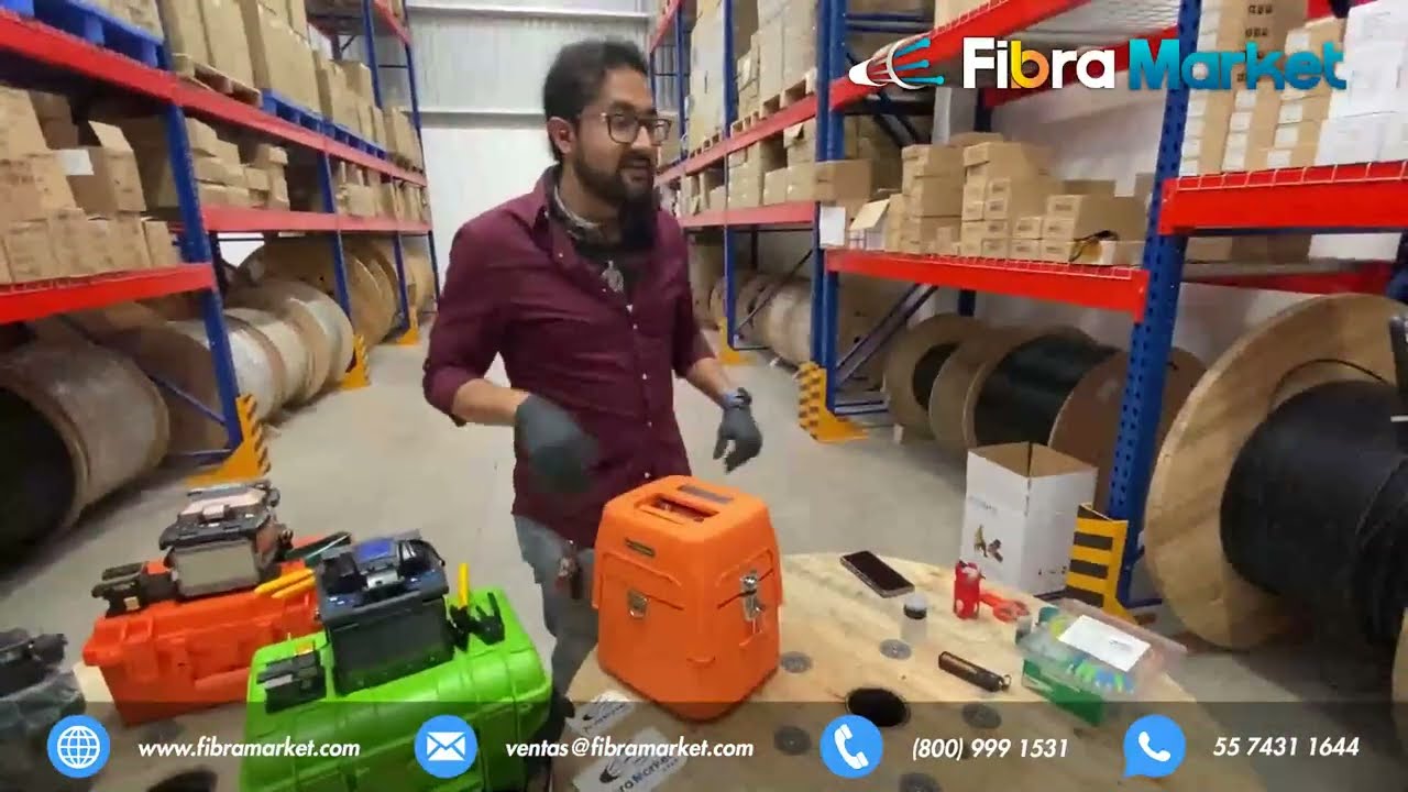 Tipos de empalmadoras de fibra óptica