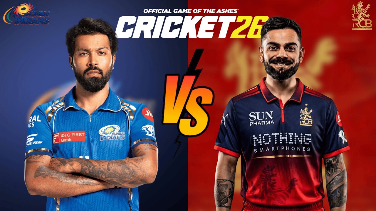 MI vs RCB|IPL 2026|Cricket 26 Tamil live