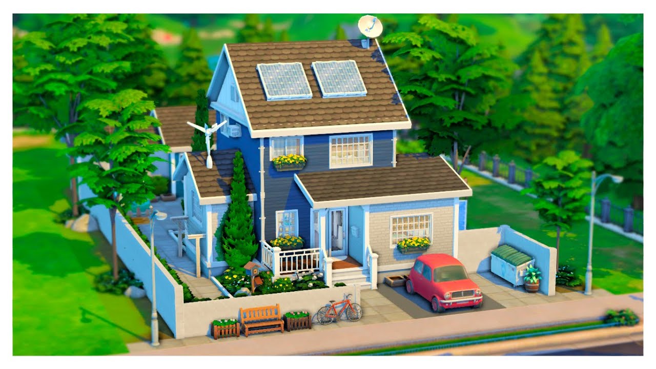 CASA FAMILIAR - Para 7 sims 👨‍👩‍👧‍👧│The Sims 4│(Speed Build)