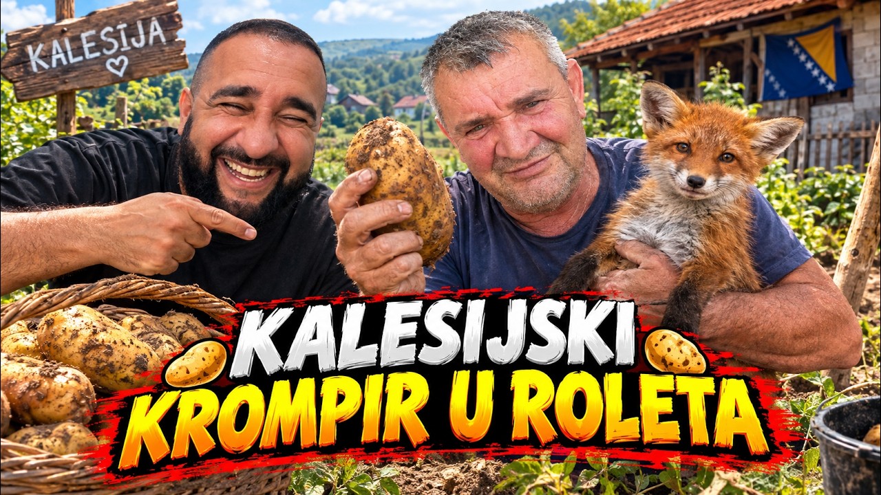ROLE I ENIZ NAKON DUŽEG VREMENA SPEKTAKL - PRODAJE 100KG KROMPIRA😂