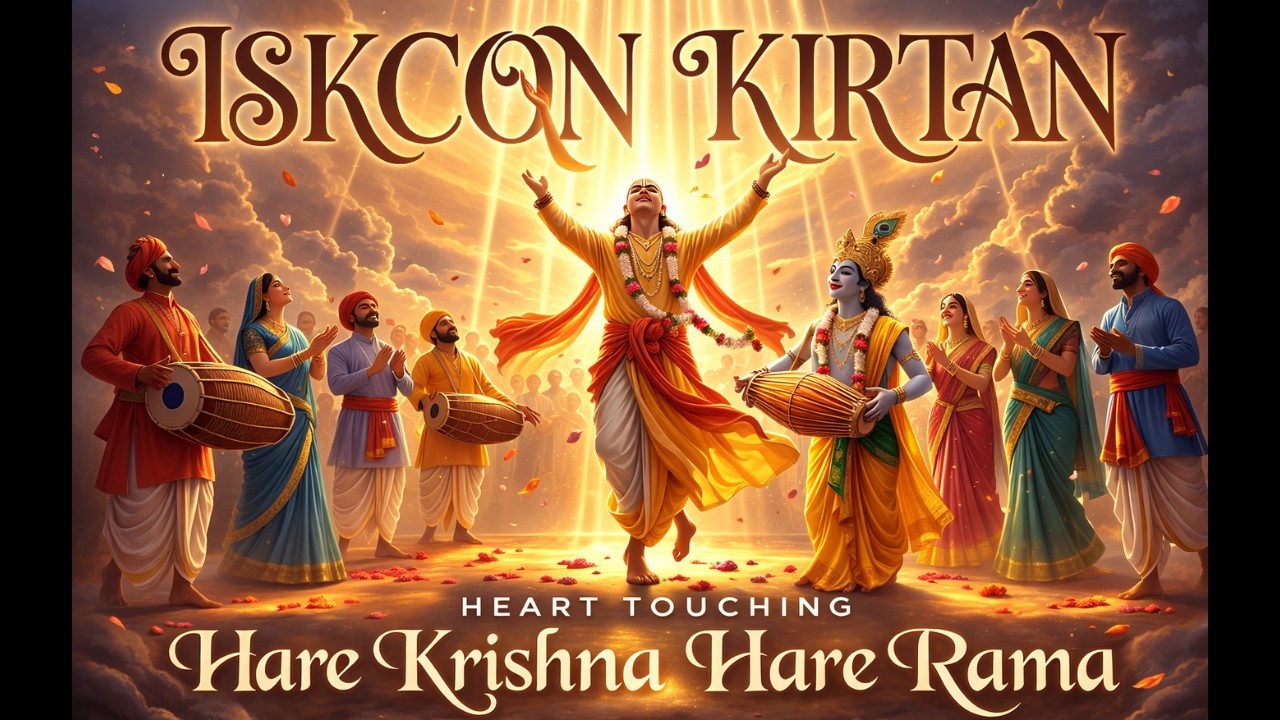 ISKCON Kirtan 🎶 | Hare Krishna Hare Rama | Deep Meditation & Inner Peace For Saka New Year