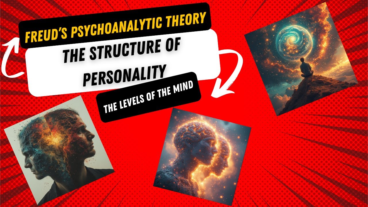 Freud's Psychoanalytic Theory-  Structure of personality and Levels of the Mind