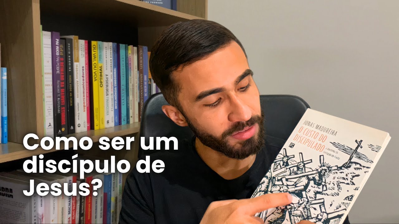 Leitura do livro cristão "O custo do Discipulado" - Como ser um discípulo de Cristo