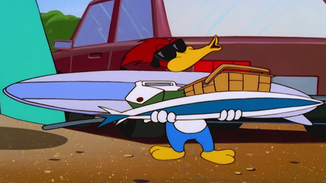 The Perfect Beach Day | Woody Woodpecker